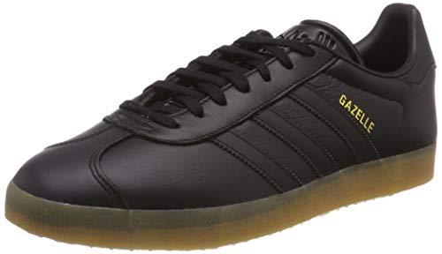 Adidas Gazelle, Zapatillas para Hombre, Negro (Core Black/Core Black/Gum 0), 42 EU