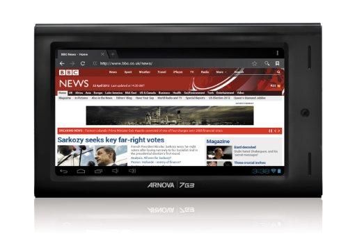 Archos Arnova i7 G3 - Tablet de 7 Pulgadas (Android, 4 GB, WiFi, 1.2 GHz), Color Negro