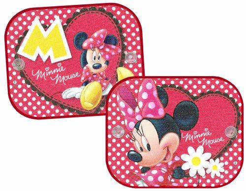 Disney MI-SAA-010, Parasol para coche Minnie Mouse, 36 x 44 cm, pack de 2