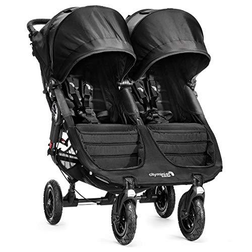 Baby Jogger City Mini GT Gemelar - Silla de paseo, color negro