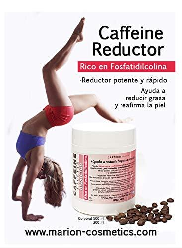 Gel Anticelulítico Reductor Caffeine xxl - 500ml . Reafirmante con Alto Contenido en Cafeína, Alga Laminaria (Fosfatidilcolina), Vitamina A y E. Todo Tipo de Piel.