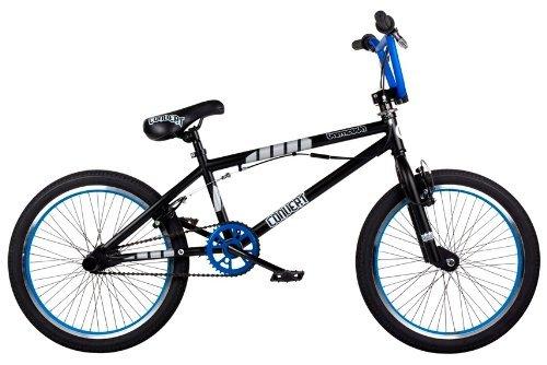 Barracuda Convert - Bicicleta Infantil BMX para niño, para Todas Las Medidas a Partir de 135 cm, Color Negro/Azul