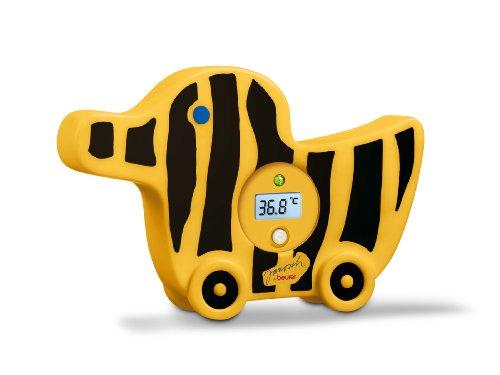 Beurer JBY-08 - Termómetro de baño digital, forma animada para niños, color amarillo y negro
