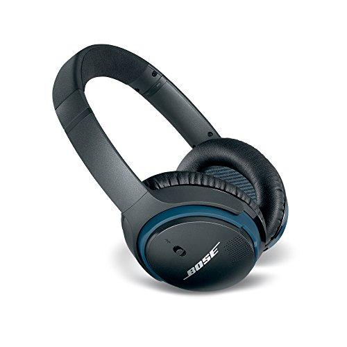 Bose SoundLink II - Auriculares Supraurales Bluetooth con Micrófono, Control Remoto Integrado, color Negro
