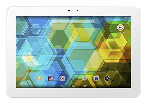 BQ Edison 3 - Tablet de 10.1 Pulgadas (WiFi, Bluetooth 4.0, 16 GB, 2 GB de RAM, Android KitKat 4.4), Blanco