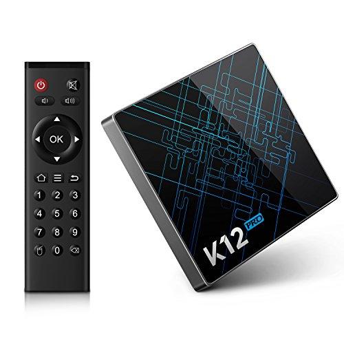 Bqeel K12 Pro Android 6.0 Tv Box Amlogic S912 Octa core 2GB + 32GB eMMC con doble banda WiFi Bluetooth 4.1 Smart tv box