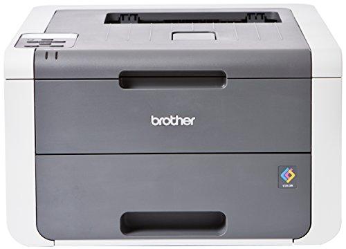 Brother HL-3140CW - Impresora láser color (WiFi, LED), color gris