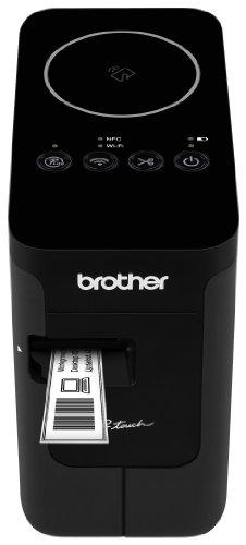 Brother PT-P750W - Impresora de Etiquetas (180 x 180 dpi, 30 mm/seg, 1,8 cm, Inalámbrico y alámbrico, 2,4 cm, 1000m) Negro