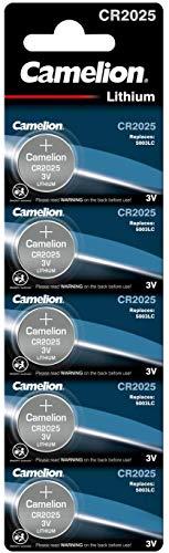 Camelion Battery - Paquete de 5 pilas de litio