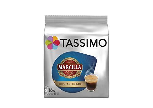 Tassimo Marcilla - Café Descafeinado, 16 Cápsulas