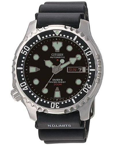 Citizen Promaster Diver NY0040-09EEM - Reloj analógico automático para Hombre, Correa de Acero Inoxidable Color Plateado