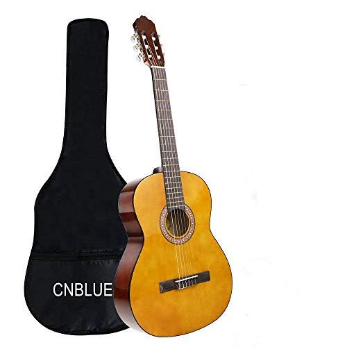 guitarra clásica acústica guitarra KID con Start paquete 4/4 tamaño 39 pulgada