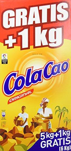 ColaCao Original - Cacao soluble, 5 kg + 700 gr