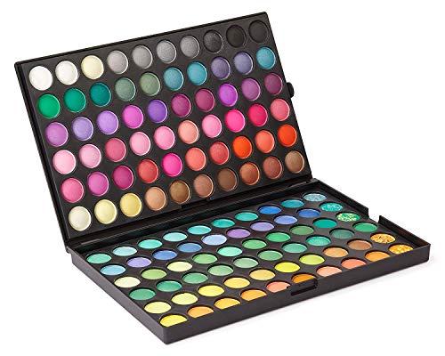 120 colores de sombra de ojos sombra de ojos paleta de maquillaje Kit Set Maquillaje Caja Profesional