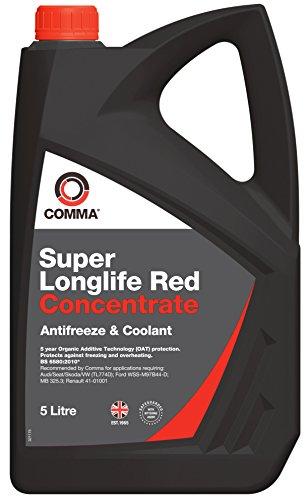 Comma SCA5L Super Red - Anticongelante y refrigerante Concentrado (5 l)