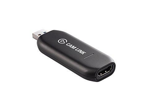 elgato Cam Link - Capturadora HDMI compacta para streaming en directo y grabación con tu cámara de fotos, videocámara o cámara deportiva, Negro