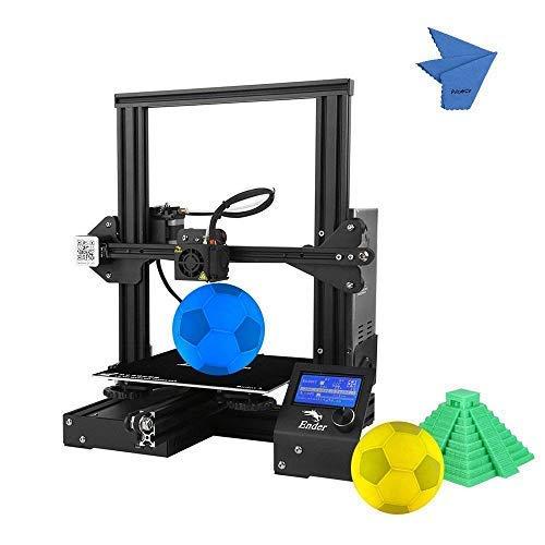 Creality 3D Ender-3 Impresora 3D DIY Easy-assemble 220 * 220 * 250mm Tamaño de Impresión con Resume Printing Support PLA, ABS, TPU