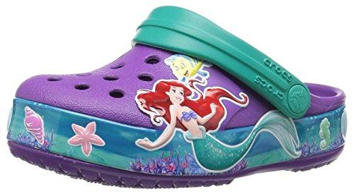Crocs Crocband Princess Ariel Clog Kids, Zuecos para Niñas