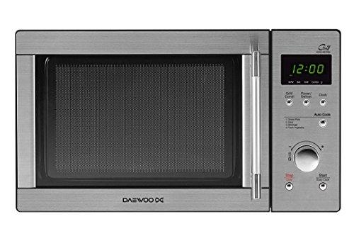 Daewoo KOG-837RS - Microondas, 800 W, 23 litros, con grill, inox