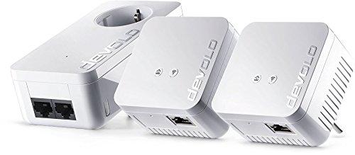 Devolo 9624 - Adaptadores de Red Powerline (WiFi, 802.11b, 802.11g, 802.11n, 4.4 W, Mac OS X 10.10 Yosemite), Blanco