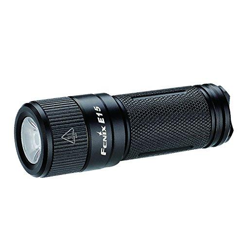 Fenix E15 - Linterna (Llavero, Negro, Aluminio, LED, 50000h, 170 lm)
