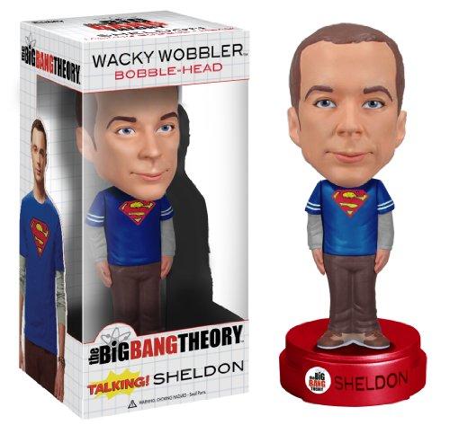 Funko - Bobble Head Big Bang Theory - Sheldon Superman Talking - 0849803036102