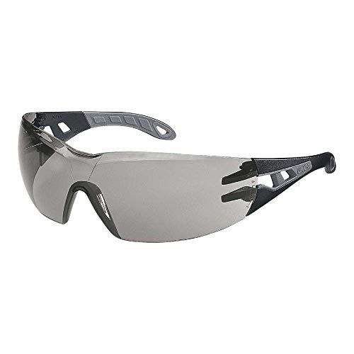 Uvex Pheos Gafas Protectoras - Seguridad Trabajo - Lentes Oscuros Anti-rayaduras y Anti-vaho