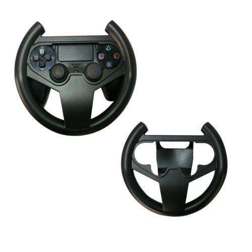 GAMINGER Volante para control Dualshock de PlayStation 4 PS4 Sony - Juegos de movimiento de control - Perfecto para JUEGOS DE CARRERAS