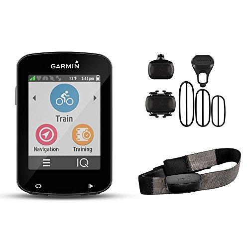 Garmin Edge 820 Bundle - Ordenador para Bicicletas, Resolución de pantalla  200 x 265 píxeles,  Pantalla táctil,  Receptor de alta sensibilidad, Negro