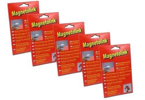 GEV Magnetolink para Detector de humo - 5 serie Pack - Paquete de 2