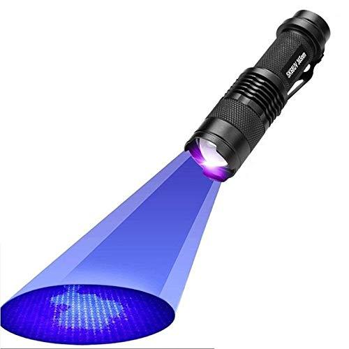 Ghost caza UV linterna, linterna ultravioleta Zoom en y Out 3 modo