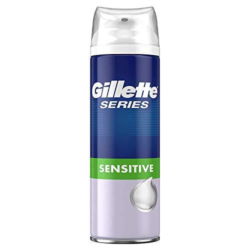 Gillette Series Sensitive Espuma de Afeitado para Hombre - 250 ml