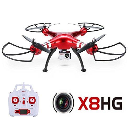 Syma Drone con cámara HD de 5MP X8G 6-Axis Gyro 4CH RC