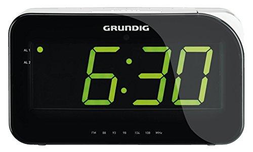 Grundig Sonoclock 490 Radio Despertador, plastico, Negro, Gris