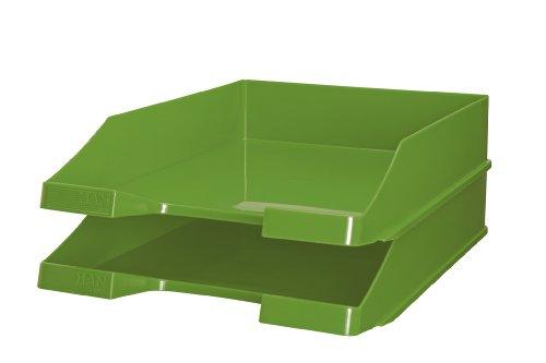 HAN Standard letter tray C4 De plástico Verde - Bandeja de escritorio (De plástico, Verde, C4, Carta, 255 x 348 x 65 mm)