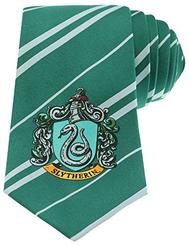 Harry Potter - Corbata Slytherin de seda (accesorio de disfraz)