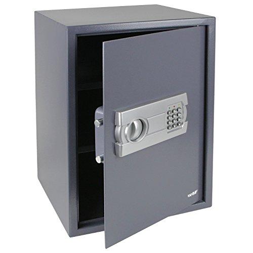 HMF 4612512 Caja fuerte cerradura electrónica 50 x 35 x 33 cm, antracita