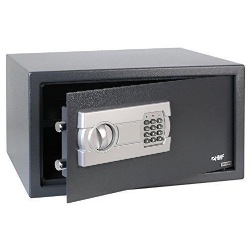 HMF 4612412 Caja fuerte cerradura electrónica 45 x 25 x 36,5 cm, antracita