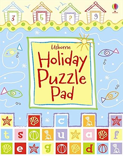 Usborne Holiday Puzzle Pad (Tear-off Pads)