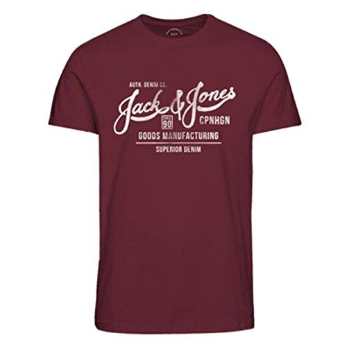 JACK & JONES Jorslack tee SS Crew Neck Camiseta para Hombre