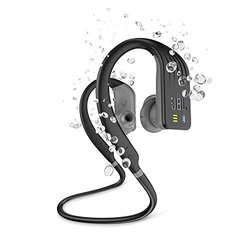 JBL Endurance Dive - Auriculares Inalámbricos Deportivos In Ear con MP3 integrado (1GB) - Resistente al agua - Activación inmediata on y off según se insertan o no al oído - Color Negro