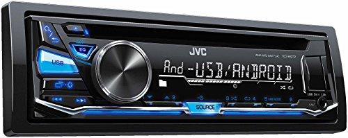 JVC KD-R472 200W Negro receptor multimedia para coche - Radio para coche (Negro, 1 DIN, 200 W, CD-R,CD-RW, 20-20000 Hz, 4 ?)