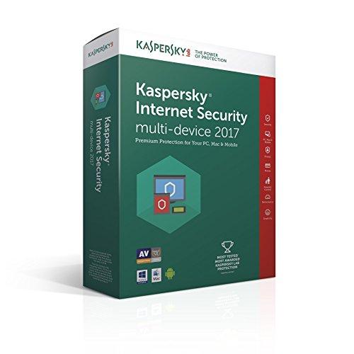 Kaspersky Lab Internet Security Multi-Device 2017 Full license 2usuario(s) 1año(s) Español - Seguridad y antivirus (2, 1 año(s), Full license, Soporte físico)
