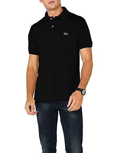 Lacoste L1212 Camiseta Polo, Negro (Noir), M (Talla del fabricante: 4) para Hombre