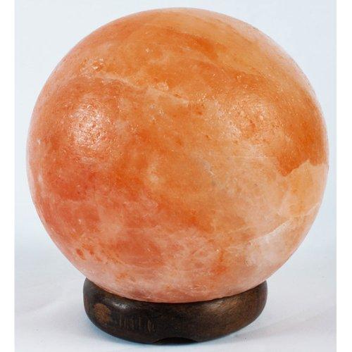 Lámpara de Sal de Cristal del Himalaya - Purificador de Aire Incandescente en Forma de Bola
