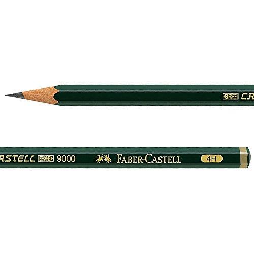 Lápiz Gráfico De Faber-Castell Faber Castell 9000 Series 4H