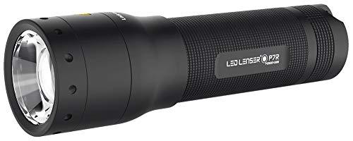 Led Lenser P7R - Linterna (Linterna de Mano, Negro, Giratorio, IPX4, Carga, CE, RoHS)