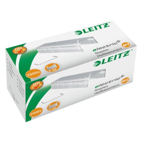 Leitz 55690000 - Caja de 2500 grapas para grapadora eléctrica (acero)