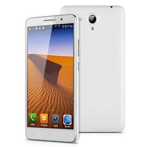 Lenovo A616 Lte 4G - Smartphone Movil Libre Android 5.5" (Dual Sim, IPS Pantalla Tactil, Quad Core, 4Gb Rom, 5Mp C?¢mara, GPS APK WIFI, Multi-Idioma), Blanco