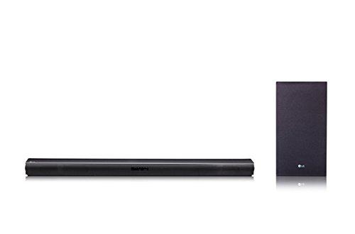 LG SJ4 Barra de sonido (Subwoofer inalámbrico, Bluetooth), Negro